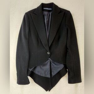 Ralph Lauren Black Blazer Perfect For A Girl Sizr 10/12